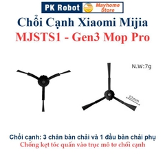 Phụ kiện Robot Xiaomi Mijia MJSTS1 Gen3 Mop Pro, Chổi lăn chính, chổi cạnh, lọc bụi, khăn lau ///