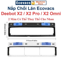 Phụ Kiện Robot Ecovacs Deebot X2 / X2Pro / X2 Omni, Chổi Lăn, Nắp Chặn Chổi Lăn, Đế Gắn Khăn ///