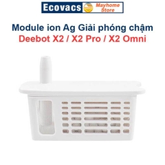 Phụ Kiện Robot Ecovacs Deebot X2 / X2Pro / X2 Omni, Chổi Lăn, Nắp Chặn Chổi Lăn, Đế Gắn Khăn ///