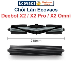 Phụ Kiện Robot Ecovacs Deebot X2 / X2Pro / X2 Omni, Chổi Lăn, Nắp Chặn Chổi Lăn, Đế Gắn Khăn ///