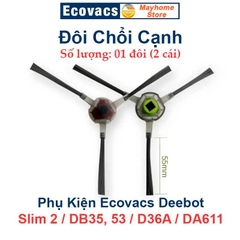 Phụ Kiện Robot Ecovacs Deebot Slim2, DB35, DB53, D36A, DA611, Chổi Cạnh, Bộ lọc, Khăn Lau