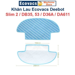 Phụ Kiện Robot Ecovacs Deebot Slim2, DB35, DB53, D36A, DA611, Chổi Cạnh, Bộ lọc, Khăn Lau