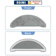 Phụ kiện Robot Roidmi EVE Plus Model: SDJ01RM, Chổi lăn chính, đôi chổi cạnh, bộ lọc, khăn lau, túi đựng bụi ///