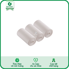 Túi rác cuộn trắng đục (2-3 cuộn/kg)
