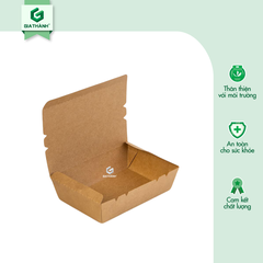 Hộp giấy Kraft nắp vuông