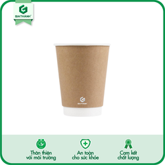 Ly giấy Kraft 9oz - 270ml (Double wall)