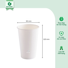 Ly giấy trắng 16oz - 450ml