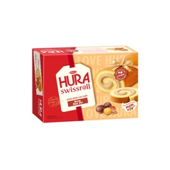 Bánh Bông Lan Cuộn Kem HURA Swissroll Kem Hạt Dẻ - Hạt Sen