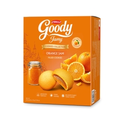Bánh Goody Jamy nhân mứt cam hộp 200g