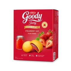 Bánh Goody Jamy nhân mứt dâu HG 200g