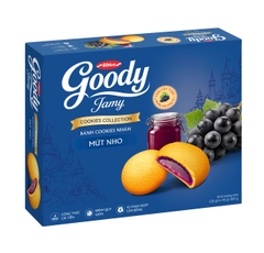 Bánh Goody Jamy nhân mứt nho hộp 200g