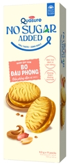Bánh quy Quasure No Added Sugar Matcha & Bơ Đậu Phộng - Sôcôla, Hạt & Yến mạch
