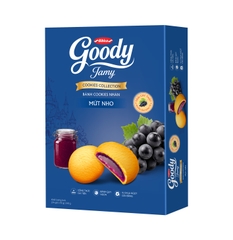 Bánh Goody Jamy Hộp Giấy Cam - Dâu - Nho - Xoài 240g