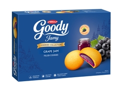 Bánh Goody Jamy Hộp Giấy Cam - Dâu - Nho - Xoài 240g