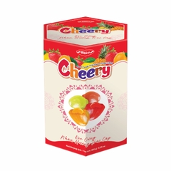 Kẹo cứng Cheery nhân trái cây HG Đỏ 120g (3,6kg)