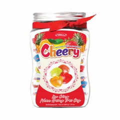 Kẹo cứng Cheery nhân trái cây HN Đỏ 220g (5,28kg)