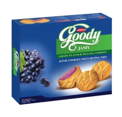 Bánh Goody Jamy nhân mứt nho hộp 200g