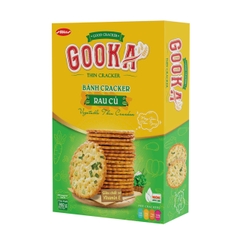 Bánh Gooka Cracker Rau Củ hộp 360g