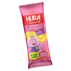 Bánh Hura Sandwich Chà Bông Phô Mai Que gói 33g