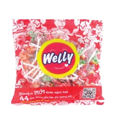 Kẹo mút Welly Hỗn Hợp (Cam,Dâu,Ổi,Cola)