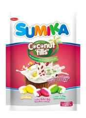 Kẹo Mềm Nhân Nước Cốt Dừa Sumika