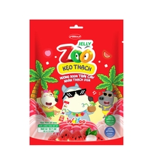 Kẹo thạch Zoo Soda trái cây nhân thạch dừa túi 360 gram