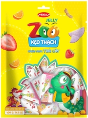 Kẹo Thạch Zoo Soda Trái Cây Bibica 400g