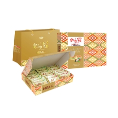 Hura Deli Minh Phú hương Cốm dừa, Sữa dâu hộp 504g