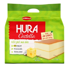 Bánh Hura Castella Phô Mai Dừa túi 150g