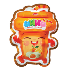 Kẹo Mềm Sữa aHHa Nhân Trân Châu Hương Cam - Me - Dâu