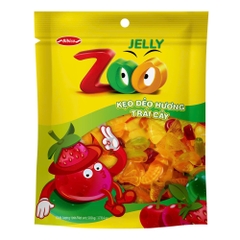 Kẹo dẻo hương trái cây Zoo áo đường 500g
