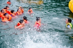 Tour Vịnh Lan Hạ 1 Ngày - Du thuyền Catamaran Cát Bà 5 sao
