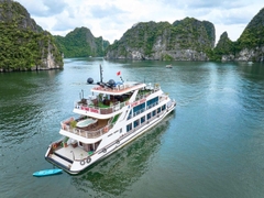 Tour Nửa Ngày Ngắm Hoàng Hôn Vịnh Lan Hạ - Skyway Cruise 5 sao