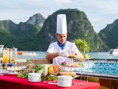 Tour Du Thuyền Vịnh Hạ Long - Lan Hạ 2N1Đ | Du thuyền La Casta Cruise 5 sao