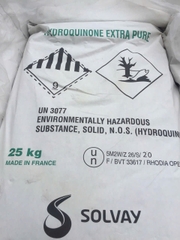 BÁN HYDROQUINONE EXTRA PURE SOLVAY