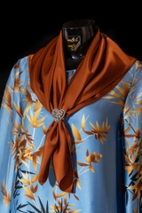 khăn quàng cổ Lụa trơn không họa tiết 920