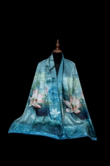 Khăn choàng lụa cao cấp 4D