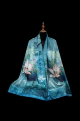 Khăn choàng lụa cao cấp 4D