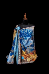 Khăn choàng lụa cao cấp 4D