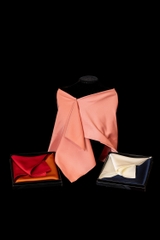 Khăn quàng cổ màu trơn không họa tiết