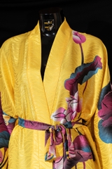 Áo choàng kimono Liên Hoa