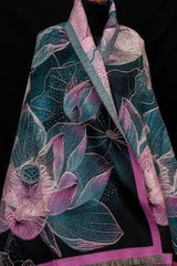 Khăn choàng dạ dệt cao cấp