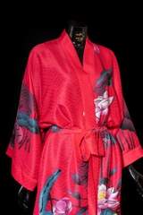 Áo choàng kimono Liên Hoa