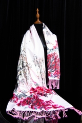 Khăn lụa choàng 2 lớp 2910