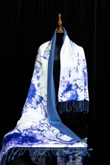 Khăn lụa choàng 2 lớp 2910