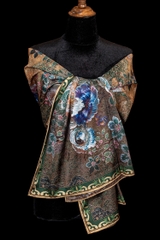 Khăn choàng lụa cao cấp 4D