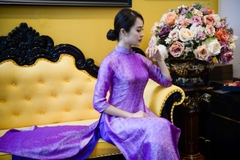 Áo dài Handmade dệt thủ công truyền thống