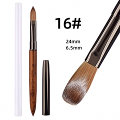 Cọ đắp bột lông chồn #16 Kolinsky cao cấp (5/10/30/50 pcs/case)