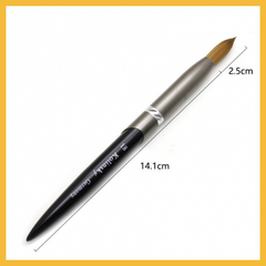 Cọ đắp bột lông chồn #18 Kolinsky Germany (5/10/30/50 pcs/case)