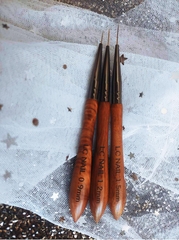 Cọ nét cán gỗ 12mm LCNail (5/10/30/50 pcs/case)